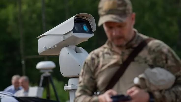 В Таганроге зафиксировано возгорание торгового объекта из-за падения фрагментов БПЛА