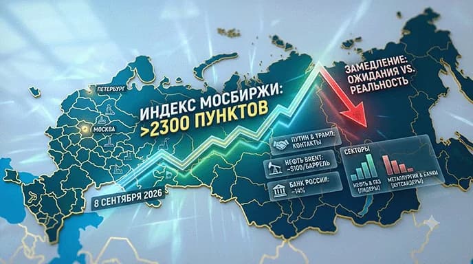 Российский фондовый рынок: причины коррекции и влияние внешних факторов в 2026 году