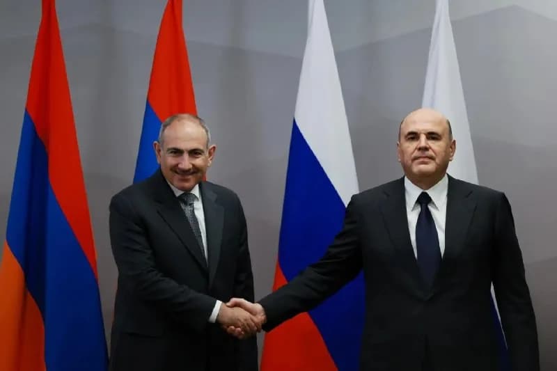 Михаил Мишустин и Никол Пашинян обсудили актуальные вопросы двустороннего сотрудничества