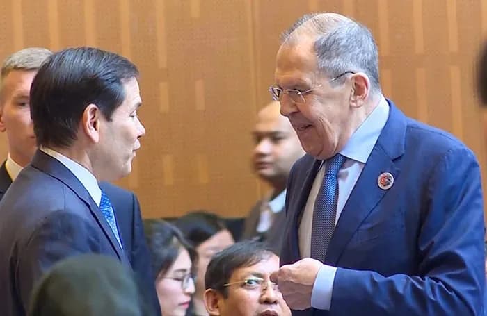 Состоялись переговоры главы МИД России Сергея Лаврова и госсекретаря США Марко Рубио