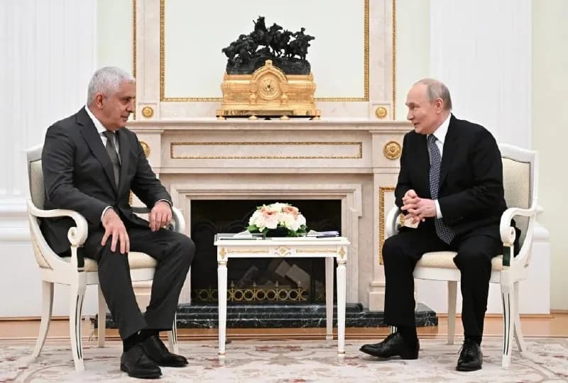 Владимир Путин провел рабочую встречу с исполняющим обязанности главы Южной Осетии