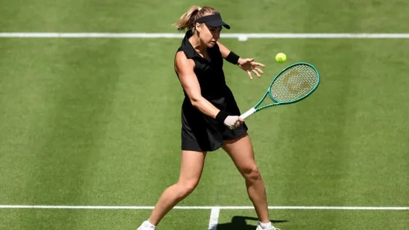Анна Блинкова преодолела первый круг Уимблдонского турнира