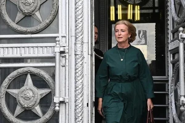 Посол Швеции посетила здание Министерства иностранных дел России в Москве