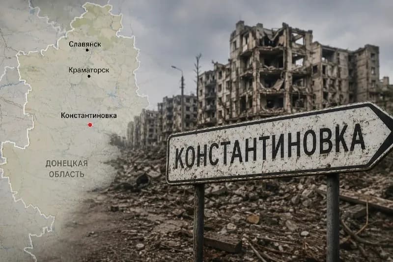Геополитическая оценка ситуации вокруг Константиновки в контексте текущего конфликта